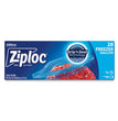 Ziploc® Zipper Freezer Bags, 1 gal, 2.7 mil, 9.6" x 12.1", Clear, 28/Box - OrdermeInc