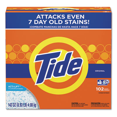 Tide® Powder Laundry Detergent, Original Scent, 143 oz Box, 2/Carton OrdermeInc OrdermeInc