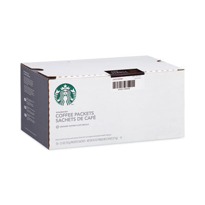 STARBUCKS COFFEE COMPANY Coffee, Caffe Verona, 2.5 oz Packet, 18/Box - OrdermeInc