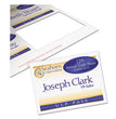 AVERY PRODUCTS CORPORATION Name Badge Insert Refills, Horizontal/Vertical, 3 x 4, White, 300/Box