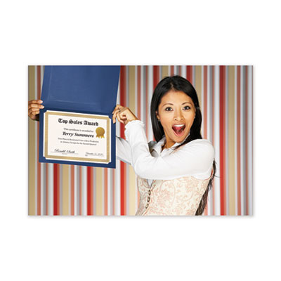 Great Papers!® Foil Border Certificates, 8.5 x 11, Ivory/Gold with Braided Gold Border, 12/Pack - OrdermeInc
