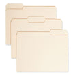 SMEAD MANUFACTURING CO. Manila File Folders, 1/3-Cut Tabs: Assorted, Letter Size, 0.75" Expansion, Manila, 24/Pack - OrdermeInc