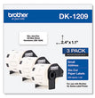 Brother Die-Cut Address Labels, 1.1 x 2.4, White, 800 Labels/Roll, 3 Rolls/Pack OrdermeInc OrdermeInc