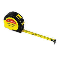 Great Neck® ExtraMark Power Tape, 0.63" x 12 ft, Steel, Yellow/Black - OrdermeInc