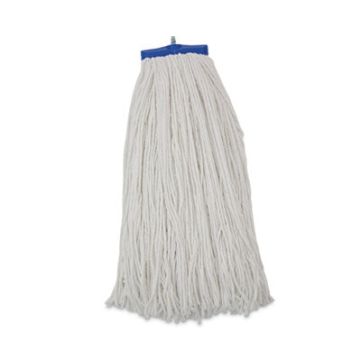 BOARDWALK Cut-End Lie-Flat Wet Mop Head, Rayon, 24oz, White - OrdermeInc