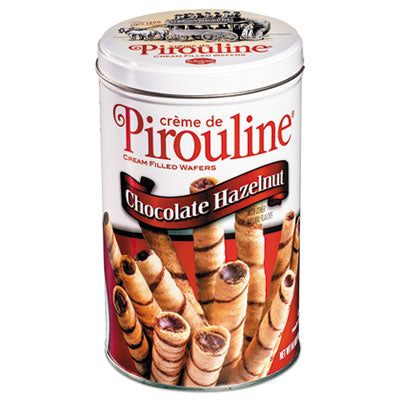 De Beukelaer Chocolate Hazelnut Pirouline Rolled Wafers, 14 oz - OrdermeInc