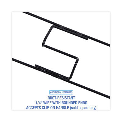 Boardwalk® Clip-On Dust Mop Frame, 48w x 5d, Zinc Plated - OrdermeInc