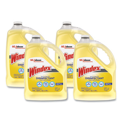 SC JOHNSON Multi-Surface Disinfectant Cleaner, Citrus, 1 gal Bottle, 4/Carton - OrdermeInc