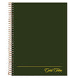 Ampad® Gold Fibre Wirebound Project Notes Book, 1-Subject, Project-Management Format, Green Cover, (84) 9.5 x 7.25 Sheets - OrdermeInc