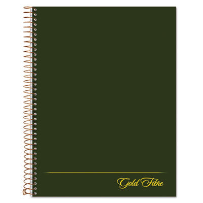 Ampad® Gold Fibre Wirebound Project Notes Book, 1-Subject, Project-Management Format, Green Cover, (84) 9.5 x 7.25 Sheets - OrdermeInc