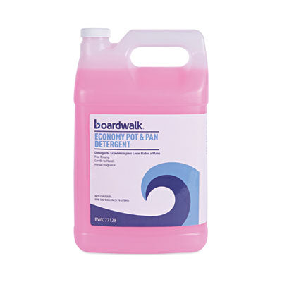 BOARDWALK Industrial Strength Pot and Pan Detergent, 1 gal Bottle - OrdermeInc