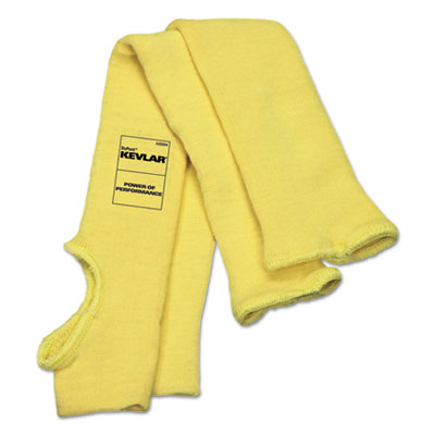 MCR™ Safety Economy Series DuPont Kevlar Fiber Sleeves, One Size Fits All, Yellow, 1 Pair - OrdermeInc