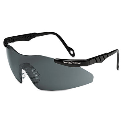 Smith & Wesson® Magnum 3G Safety Eyewear, Black Frame, Smoke Lens - OrdermeInc