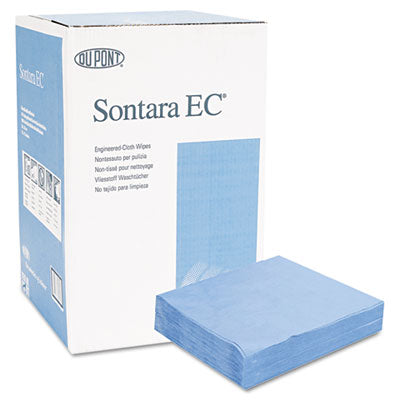 HOSPECO Sontara EC Engineered Cloths, 12 x 12, Blue, 100/Pack, 10 Packs/Carton - OrdermeInc