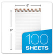 Ampad® Gold Fibre Steno Pads, Gregg Rule, Designer Diamond Pattern Gray/Gold Cover, 100 White 6 x 9 Sheets - OrdermeInc