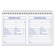 TOPS™ Spiralbound Message Book, Two-Part Carbonless, 5 x 4.25, 2 Forms/Sheet, 200 Forms Total - OrdermeInc