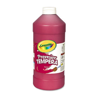 Crayola® Premier Tempera Paint, Red, 16 oz Bottle - OrdermeInc