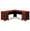 Enterprise Collection L-Desk Surface, 70.13" x 70.13" x 29.75", Harvest Cherry, (Box 2 of 2) OrdermeInc OrdermeInc