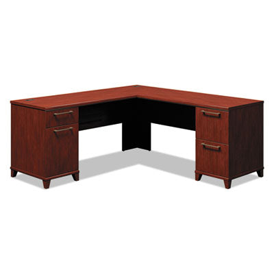 Enterprise Collection L-Desk Surface, 70.13" x 70.13" x 29.75", Harvest Cherry, (Box 2 of 2) OrdermeInc OrdermeInc