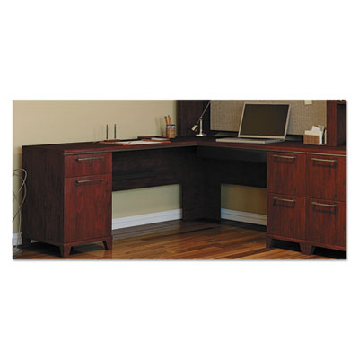 Enterprise Collection L-Desk Surface, 70.13" x 70.13" x 29.75", Harvest Cherry, (Box 2 of 2) OrdermeInc OrdermeInc