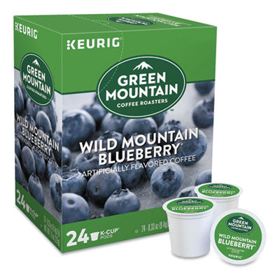 Fair Trade Wild Mountain Blueberry Coffee K-Cups, 24/Box OrdermeInc OrdermeInc