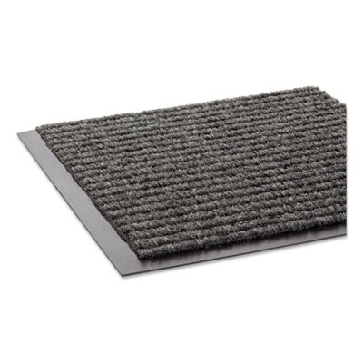 Crown Needle Rib Wipe and Scrape Mat, Polypropylene, 36 x 60, Gray OrdermeInc OrdermeInc