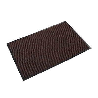 Needle Rib Wipe and Scrape Mat, Polypropylene, 36 x 60, Brown OrdermeInc OrdermeInc