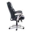 Emerson Executive Task Chair, Supports Up to 300 lb, 19" to 22" Seat Height, Black Seat/Back, Silver Base OrdermeInc OrdermeInc