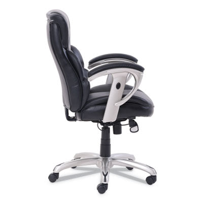 Emerson Task Chair, Supports Up to 300 lb, 18.75" to 21.75" Seat Height, Black Seat/Back, Silver Base OrdermeInc OrdermeInc