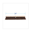 Boardwalk® Floor Brush Head, 3.25" Natural Palmyra Fiber Bristles, 24" Brush OrdermeInc OrdermeInc