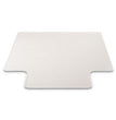 RollaMat Frequent Use Chair Mat, Med Pile Carpet, Flat, 36 x 48, Lipped, Clear OrdermeInc OrdermeInc