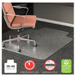 RollaMat Frequent Use Chair Mat, Med Pile Carpet, Flat, 36 x 48, Lipped, Clear OrdermeInc OrdermeInc