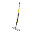 RUBBERMAID COMMERCIAL PROD. Pulse Microfiber Spray Mop System, 17" Wide Microfiber Head, 52" Yellow Plastic Handle - OrdermeInc