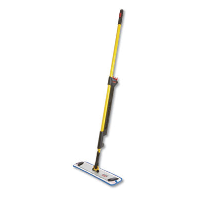 RUBBERMAID COMMERCIAL PROD. Pulse Microfiber Spray Mop System, 17" Wide Microfiber Head, 52" Yellow Plastic Handle - OrdermeInc