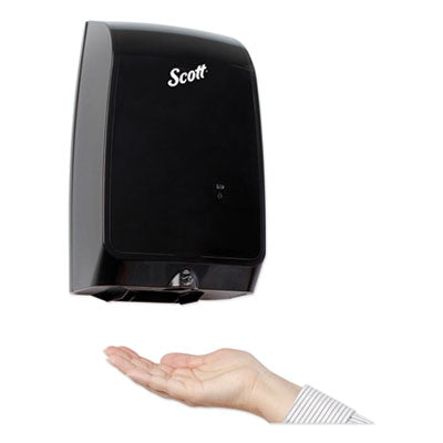 Scott® Electronic Skin Care Dispenser, 1,200 mL, 7.3 x 4 x 11.7, Black - OrdermeInc
