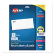 Easy Peel White Address Labels w/ Sure Feed Technology, Laser Printers, 0.66 x 1.75, White, 60/Sheet, 25 Sheets/Pack OrdermeInc OrdermeInc