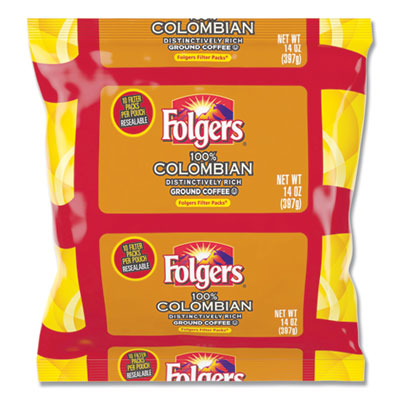 J.M. SMUCKER CO. Coffee Filter Packs, 100% Colombian, 1.4 oz Pack, 40/Carton - OrdermeInc