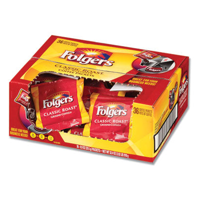 J.M. SMUCKER CO. Coffee, Classic Roast, 0.9 oz Fractional Packs, 36/Carton - OrdermeInc