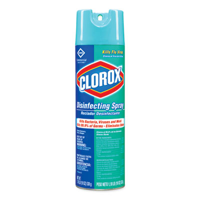 Disinfecting Spray, Fresh, 19 oz Aerosol Spray, 12/Carton OrdermeInc OrdermeInc