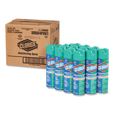 Disinfecting Spray, Fresh, 19 oz Aerosol Spray, 12/Carton OrdermeInc OrdermeInc
