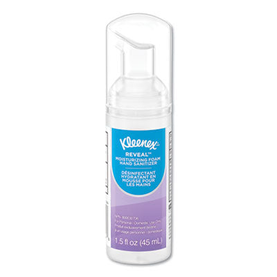 Kleenex® Ultra Moisturizing Foam Hand Sanitizer, 1.5 oz Pump Bottle, Unscented - OrdermeInc