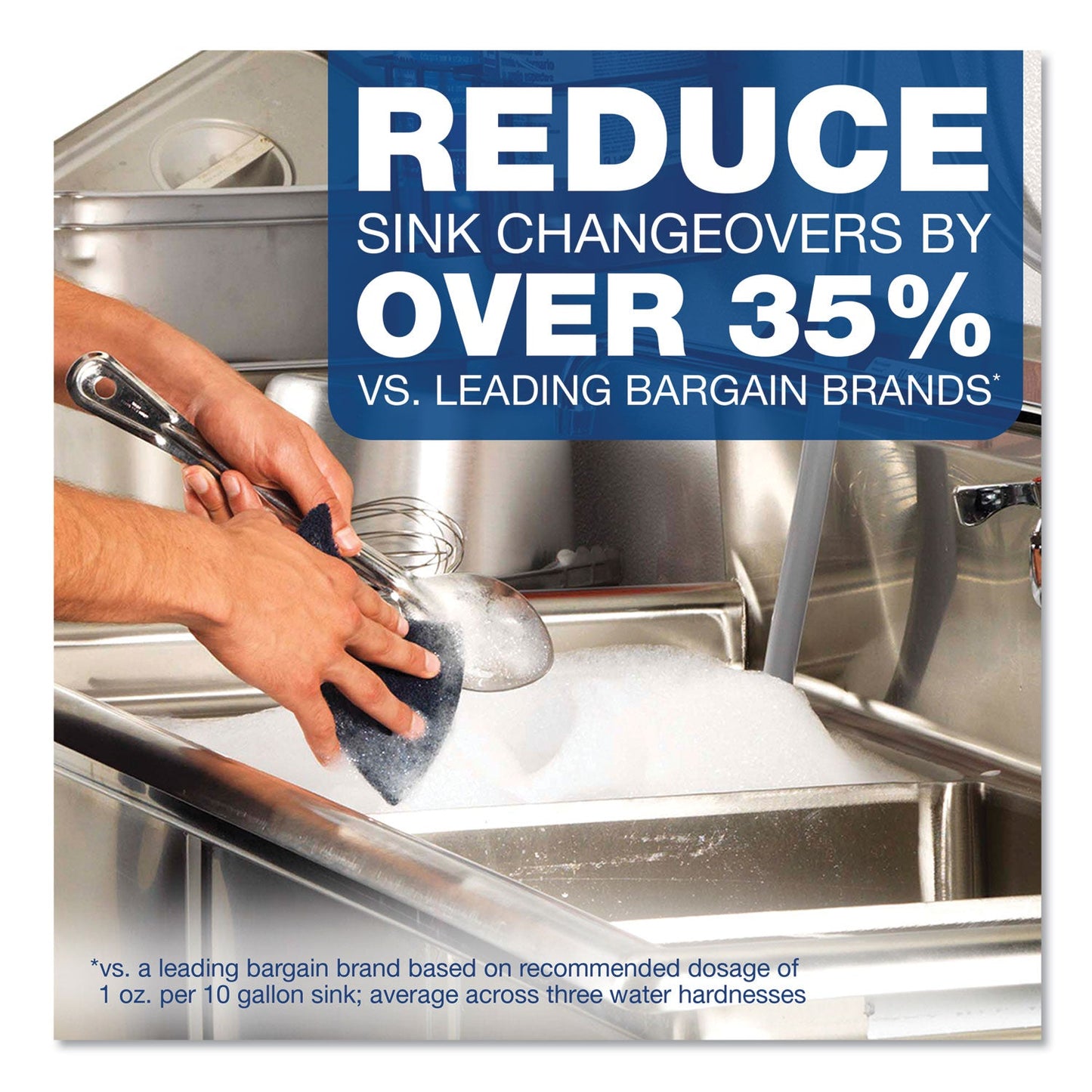 Manual Pot/Pan Dish Detergent, 38 oz Bottle, 8/Carton - OrderMe