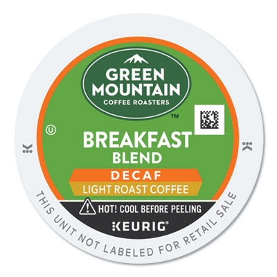 Breakfast Blend Decaf Coffee K-Cups, 96/Carton OrdermeInc OrdermeInc