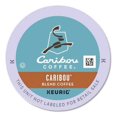 Caribou Blend Coffee K-Cups, 96/Carton OrdermeInc OrdermeInc
