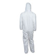 KleenGuard™ A40 Elastic-Cuff and Ankles Hooded Coveralls, 2X-Large, White, 25/Carton OrdermeInc OrdermeInc