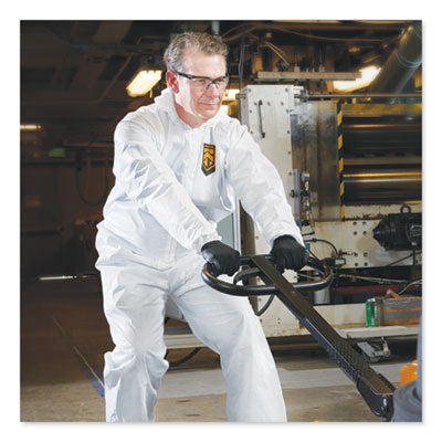 KleenGuard™ A40 Elastic-Cuff and Ankles Hooded Coveralls, 2X-Large, White, 25/Carton OrdermeInc OrdermeInc