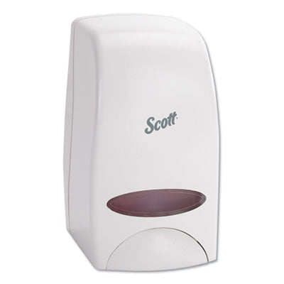 Scott® Essential Manual Skin Care Dispenser, 1,000 mL, 5 x 5.25 x 8.38, White - OrdermeInc