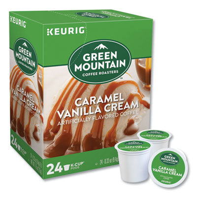 Caramel Vanilla Cream Coffee K-Cups, 96/Carton OrdermeInc OrdermeInc