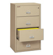 Insulated Lateral File, 4 Legal/Letter-Size File Drawers, Parchment, 31.13" x 22.13" x 52.75", 260 lb Overall Capacity OrdermeInc OrdermeInc