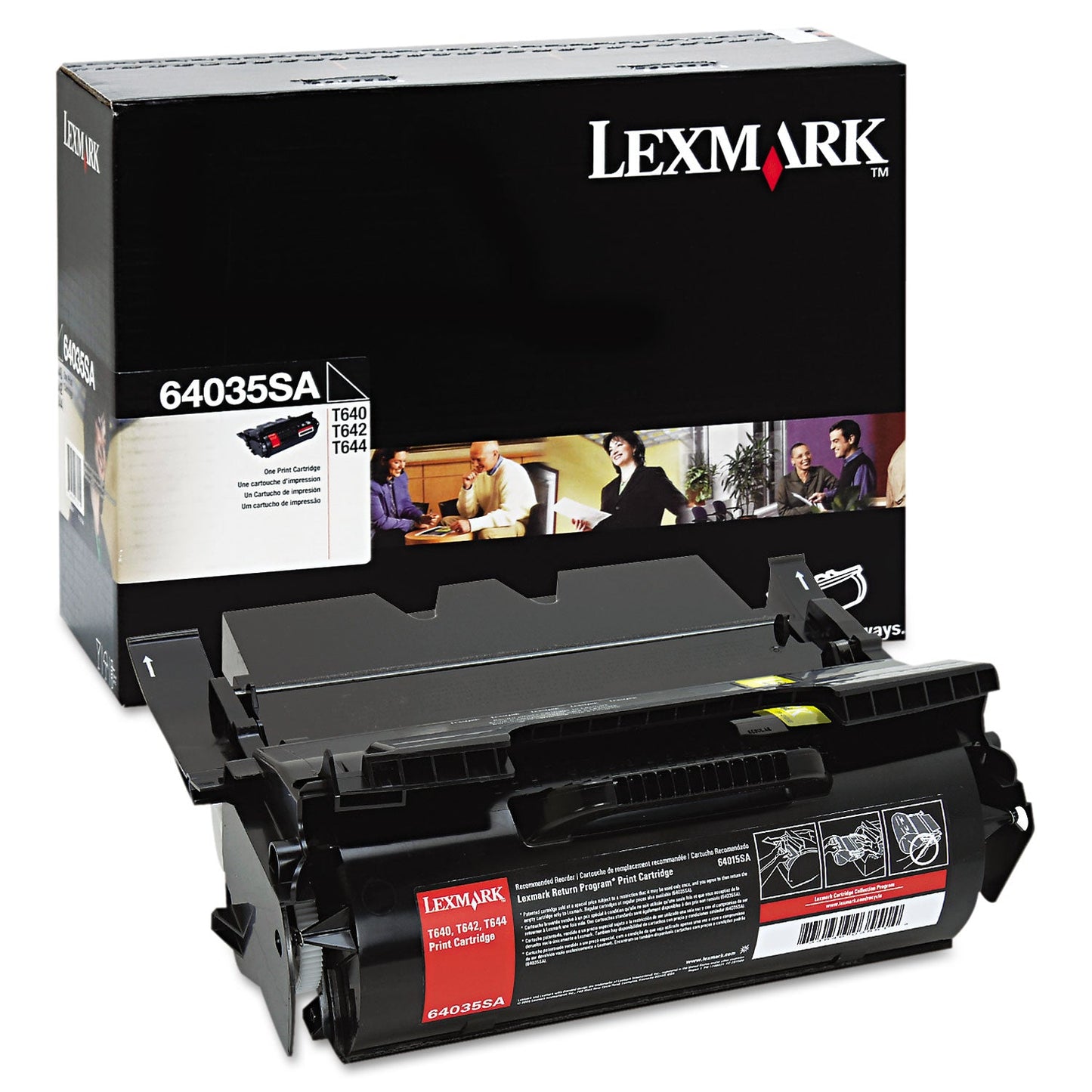 64035SA Toner, 6,000 Page-Yield, Black